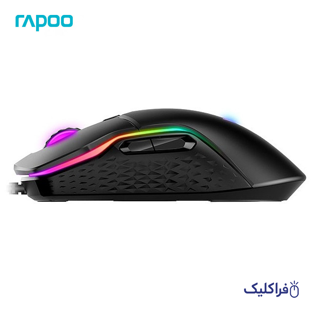 ماوس گیمینگ کابلی USB رپو Rapoo مدل VT200 دقت 6200dpi - تصویر 3